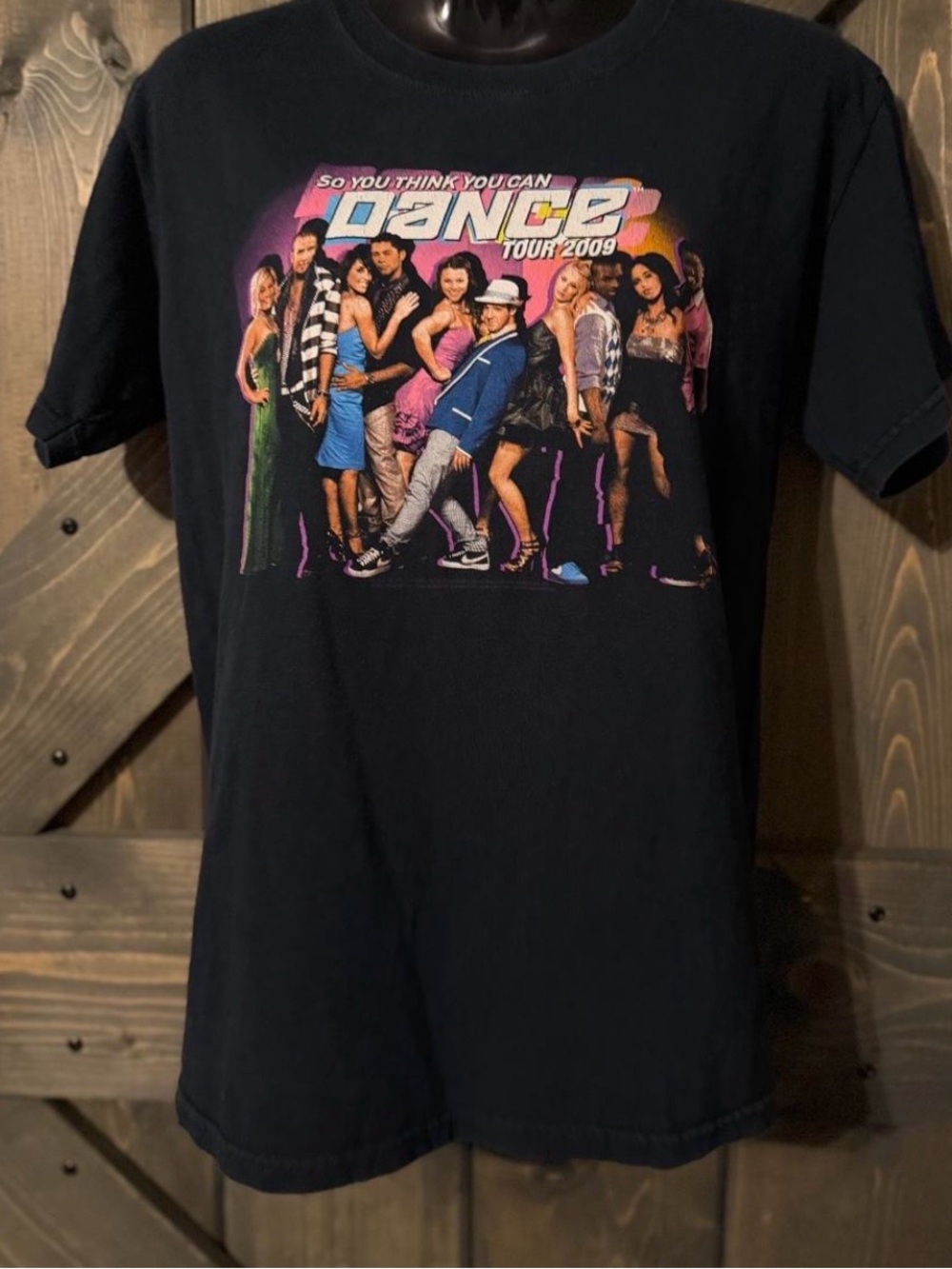 2009 So You Think You Can Dance Tour T-Shirt  Small